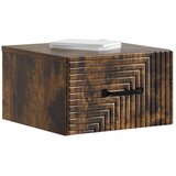  Stenski nočni omarici 2 pcs Dimljen hrast 34,5 x 33 x 20 cm, (5000209853) | Shoptok.si