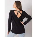 RUE PARIS Blouse-RV-BZ-7315.39X-black