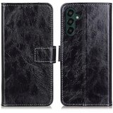 INORCO Retro usnjen ovitek za telefon za Samsung Galaxy A24 4G, tekstura Crazy Horse, odporen na padce etui za telefon stojalo denarnica, (22033495) Cene