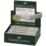 Faber-Castell gumica za brisanje Grip 2001 187100 (Siva) Siva 10 kom
