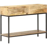 vidaXL Konzolna mizica 100x35x76 cm trden mangov les Cene