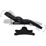 MASAŽNI STOL crni 180 x 62 x (86,5 - 118) cm | Eponuda.ba