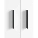 Drška 2 pcs Crna 106 x 7 4 x 15 5 mm Aluminij | shoptok.hr