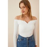  Blouse - White - Regular fit | shoptok.hr