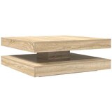 vidaXL Klubska mizica sonoma hrast 90x90x34,5 cm, (21824250) | Shoptok.si