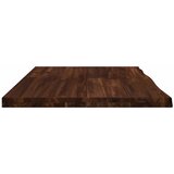  Pravokutni stolni vrh 100 x 60 x 3 cm Pravokutni - Tamno smeđa 90 x 55 x 3 5 cm Živi rub 1 strana | shoptok.hr