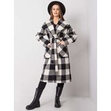 LAKERTA Coat-LK-PL-508286.17X-white-black | Shoptok.si