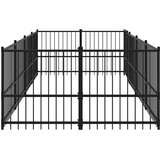  Zunanji pasji boks jeklo 7,51 m², (20799025) | Shoptok.si