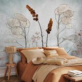 Artgeist Fototapeta Lunaria In The Meadow, 150x105cm | Shoptok.si