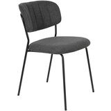 White Label Temno sivi jedilni stoli v kompletu 2 kos Jolien - White Label | Shoptok.si