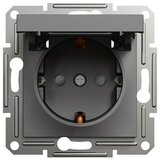 Schneider Electric Asfora Vtičnica s pokrovom (Antracit, 16 A) | Shoptok.si