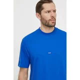 Hugo Blue Bombažna kratka majica moški