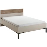 XORA postelja 120 cm x 200 cm , leseni material bež, barve hrasta | Shoptok.si