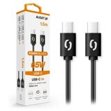 ALIGATOR DATKP48 - USB kabl USB-C / USB-C 65W Power Delivery 1,5m crna | Eponuda.com