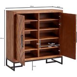 MID.YOU Komoda Wohnling, Pravi Les | Shoptok.si