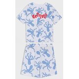 Sinsay Dvodijelna pamučna pidžama s motivom hobotnice | shoptok.hr