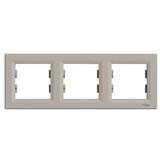 Schneider Electric Asfora Okvir (Bronca, Izvedba serije: 3-struko, Plastika) Schneider Electric Asfora Okvir (Bronca, Izvedba serije: 3-struko, Plastika) Slike