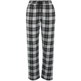 VIVANCE Pidžama hlače crna / bijela