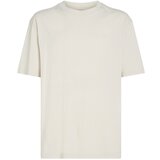 Calvin Klein Jeans Majica temno bež / greige | Shoptok.si