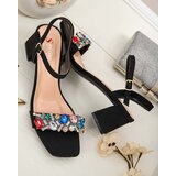 Resti Women's Sandals on a post with crystals Osdar | shoptok.hr