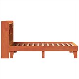 vidaXL Okvir kreveta bez madraca voštano smeđi 90 x 200 cm od borovine | shoptok.hr