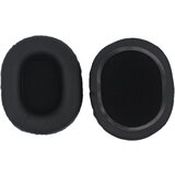 INF Premium Ovalne ušesne blazinice 100x80mm - Proteinsko usnje, črne (2 kosa), (5000074621) | Shoptok.si