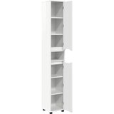  Kupaonski ormar s policom Visoki sjaj bijela 30,5 x 30 x 195 cm | shoptok.hr