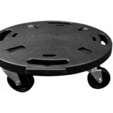  Kolica za biljke s kotačima 3 kom promjer 40 cm crna 275 kg | shoptok.hr