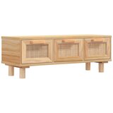Maison Chic Klubska mizica - kavna mizica - Nizka mizica Rjavo 80x40x30 cm inženirski les trdna borovina, (21754411) | Shoptok.si