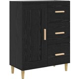 vidaXL Kreveta Crni hrast 69 5 x 34 x 90 cm Konstruirano drvo - Crni hrast | shoptok.hr