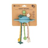 Petite&Mars Silikonska senzorna igračka Crazy Rocket 10 m+, Frosted Sky | Shoptok.si