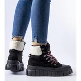 Gemre Black insulated platform sneakers Ottiol | shoptok.hr