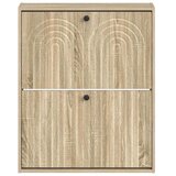  Ormar za cipele na zidu ALKMAAR 71 x 17 x 86 cm Hrast sonoma - Hrast sonoma | shoptok.hr