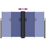  Uvlačiva bočna tenda 140 x 600 cm plava | shoptok.hr