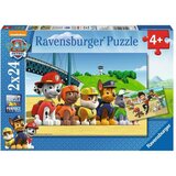 Ravensburger 2x24 delna sestavljanka Tačke na patrulji, junaški psi 090648 | Shoptok.si
