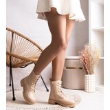 Gemre Beige insulated classic ankle boots Edmund | ePonuda.com