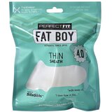 PerfectFIT Fat Boy Thin - ovojnica penisa (10 cm) - mliječno bijela | shoptok.hr
