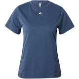 Adidas Tehnička sportska majica 'D4T' mornarsko plava / bijela