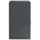 vidaXL Elektronska digitalna sejf z omarico Temno siva 40x35x60 cm Jeklo | Shoptok.si