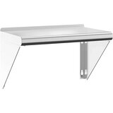  Zidna polica 50x30x31 cm srebrna od nehrđajućeg čelika | Eponuda.com