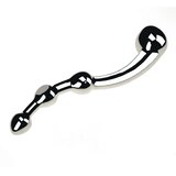 SuperLove Curved Beaded Pleasure Wand Silver Cijene