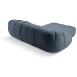 Micadoni Home Plava baršunasti kutna garnitura Diana – | shoptok.hr