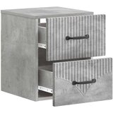  Stenski nočni omarici Betonsko siva 34,5 x 33 x 40 cm, (5000209569) | Shoptok.si