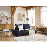 Bobochic Paris Temno modra sedežna garnitura iz tkanine bouclé 175 cm Elisa – | Shoptok.si