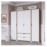 Hanah home Ormar Nissan 1600-024, 170x183x45 cm, Bijeli | Eponuda.ba