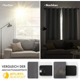 MIULEE 2x 140×245 cm zatemnitvene zavese z obročki | Shoptok.si
