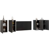 TV omarice 4 kosi sive 30,5x30x60 cm iverna plošča, (20732549) | Shoptok.si