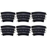 Carrera 6 ukrivljenih podaljškov kroga 2/30 stopinj za Digital 124/143 in Evolution, ?rna, (21552430) | Shoptok.si