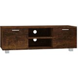 Maison Chic TV omarica - TV stojalo - Televizijska omarica dimljeni hrast 120x40,5x35 cm inženirski les, (21702010) | Shoptok.si