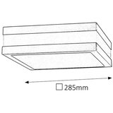 Rabalux stuttgart spoljna 285x285 2x11W inox IP44 | Eponuda.com